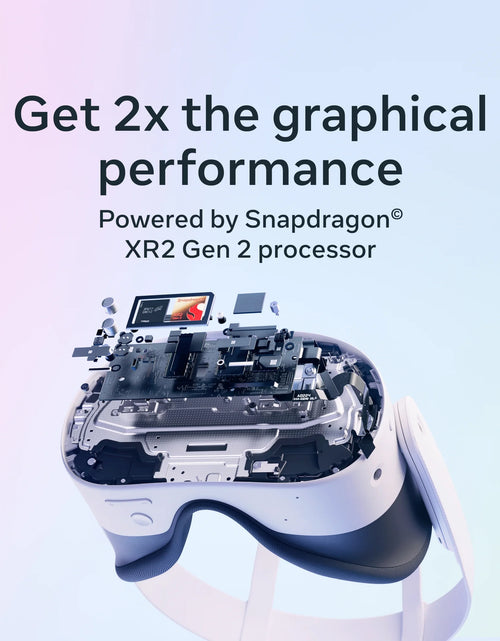 Load image into Gallery viewer, Quest 3 512GB | VR Headset — Thirty Percent Sharper Resolution — 2X Graphical Processing Power — Virtual Reality without Wires — Access to 40+ Games with a 3-Month Trial of  Horizon+
