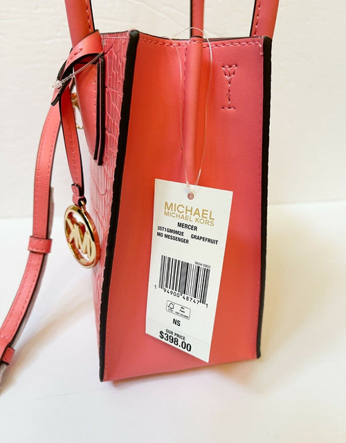 Load image into Gallery viewer, Michael Kors MERCER Medium Satchel Shoulder Messenger Crossbody Bag
