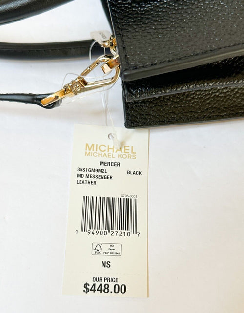Load image into Gallery viewer, Michael Kors MERCER Medium Satchel Shoulder Messenger Crossbody Bag
