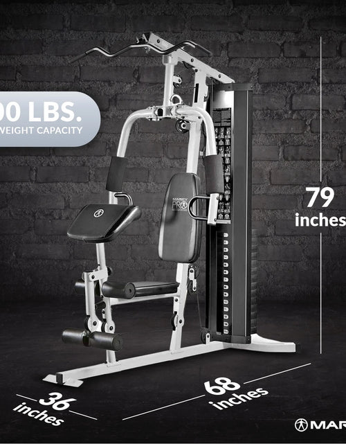 Load image into Gallery viewer, Home Gym Workout Station with Weights, Fully Body Training System

