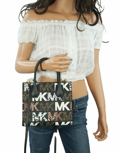 Load image into Gallery viewer, Michael Kors MERCER Medium Satchel Shoulder Messenger Crossbody Bag
