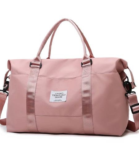 Travel Duffel Bag Sports Tote Gym Bag Shoulder Weekender Overnight Bag for Women Gym Accessories for Women