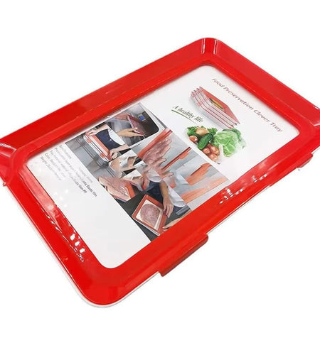 FreshPrep Reusable Meal Prep Tray – Stackable BPA-Free Food Storage Containers for Easy Preservation