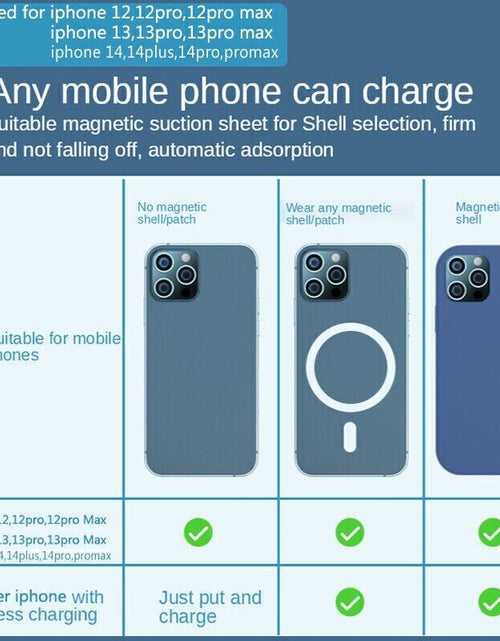 Load image into Gallery viewer, 10000Mah Power Bank Magnetic Battery Pack Wireless Charger
