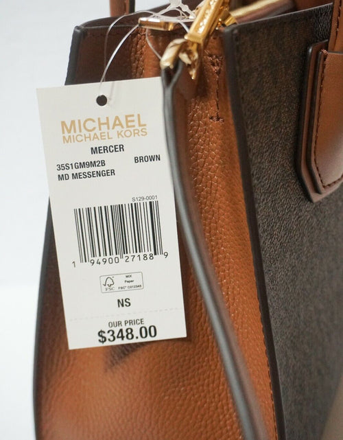 Load image into Gallery viewer, Michael Kors MERCER Medium Satchel Shoulder Messenger Crossbody Bag
