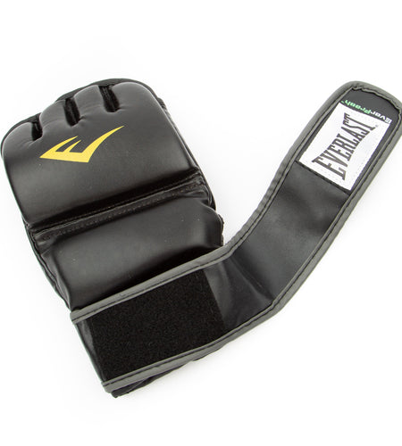 Wrist Wrap Heavy Bag Gloves, S/M, Black – for Mitts, Reflex & Bag Training