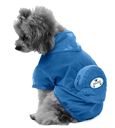® 'Thunder Paw' Ultimate Waterproof Collapsible Multi-Adjustable Travel Dog Raincoat