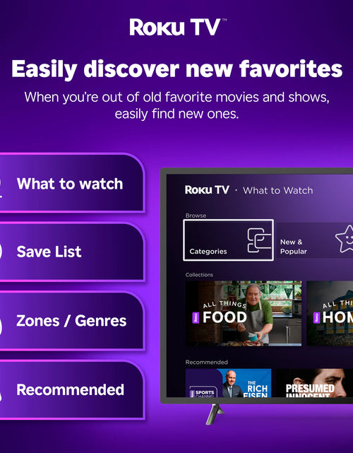 Load image into Gallery viewer, 65” Class 4K UHD Roku Smart Television, 100012587
