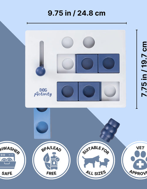 Load image into Gallery viewer, Dog Gambling Tower Strategy Game, Level 1, Beginner Dog Puzzle Toy, Treat Dispenser
