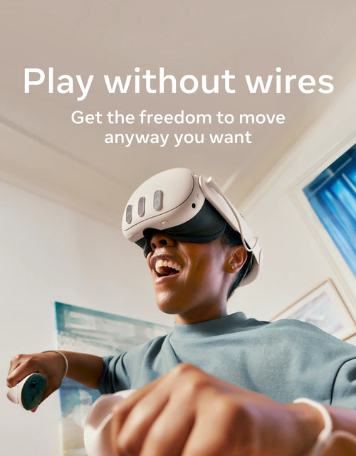 Load image into Gallery viewer, Quest 3 512GB | VR Headset — Thirty Percent Sharper Resolution — 2X Graphical Processing Power — Virtual Reality without Wires — Access to 40+ Games with a 3-Month Trial of  Horizon+
