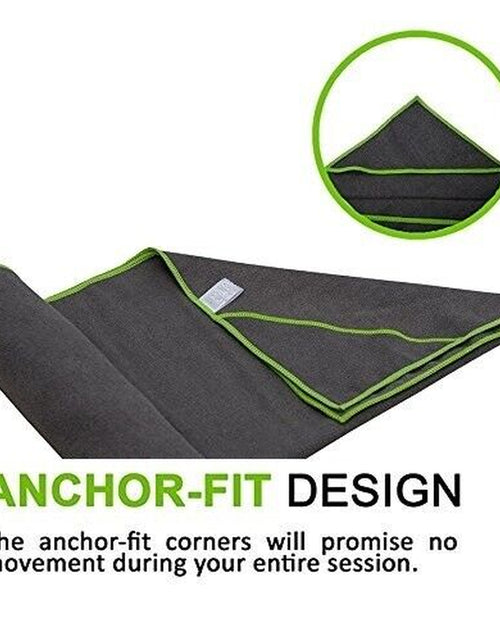 Load image into Gallery viewer, Yoga Mat Towel Non Slip Super Soft Sweat Absorbent Quick Drying Eco Friendly
