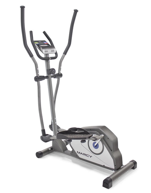 Load image into Gallery viewer, Home Gym Elliptical Trainer with Display Panel and Oversized Pedals
