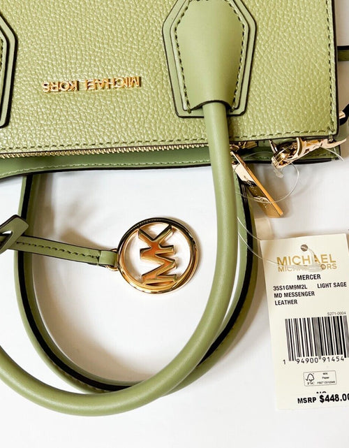 Load image into Gallery viewer, Michael Kors MERCER Medium Satchel Shoulder Messenger Crossbody Bag
