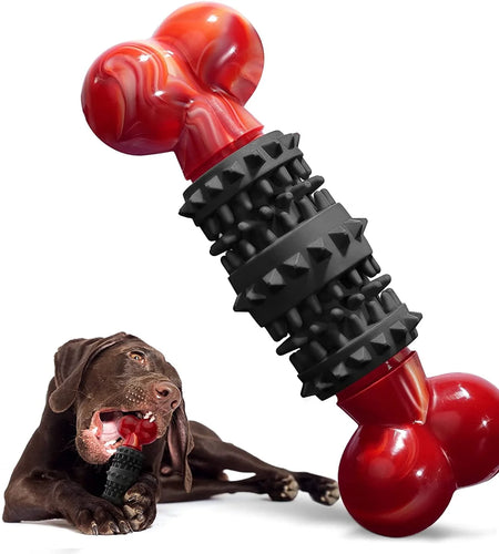 Dog Toys for Aggressive Chewers Bone Dog Toy Interactive Dog Toys for Large Dog Chew Toys for Aggressive Chewers,Dinosam Indestructible Dog Toy for Medium Large Dogs